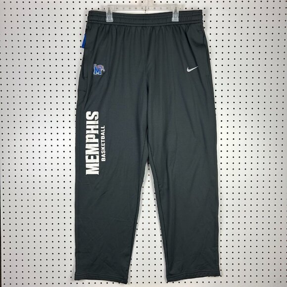 Nike Memphis Tigers Sweatpants XXL Gray Basketball Team Issued PE Penny Hardaway - Picture 1 of 7